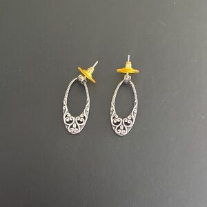 Silver Drop Earrings